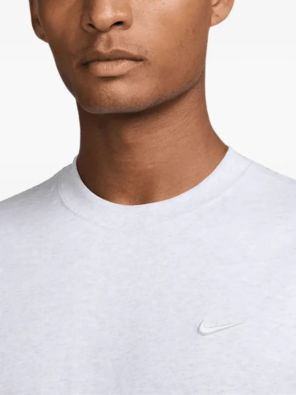 Футболка с вышитым логотипом Nike, серый — фото 3