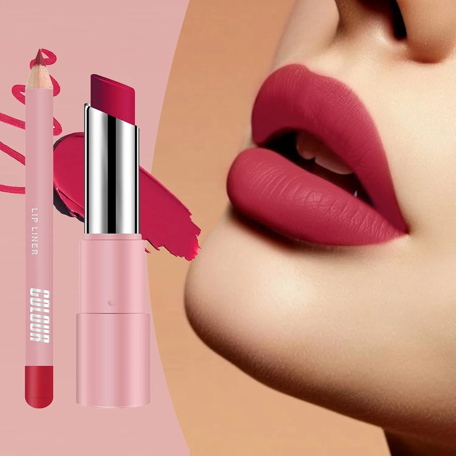 Generisch Увлажняющий бальзам для губ Lip Colour, No.03 — фото 3