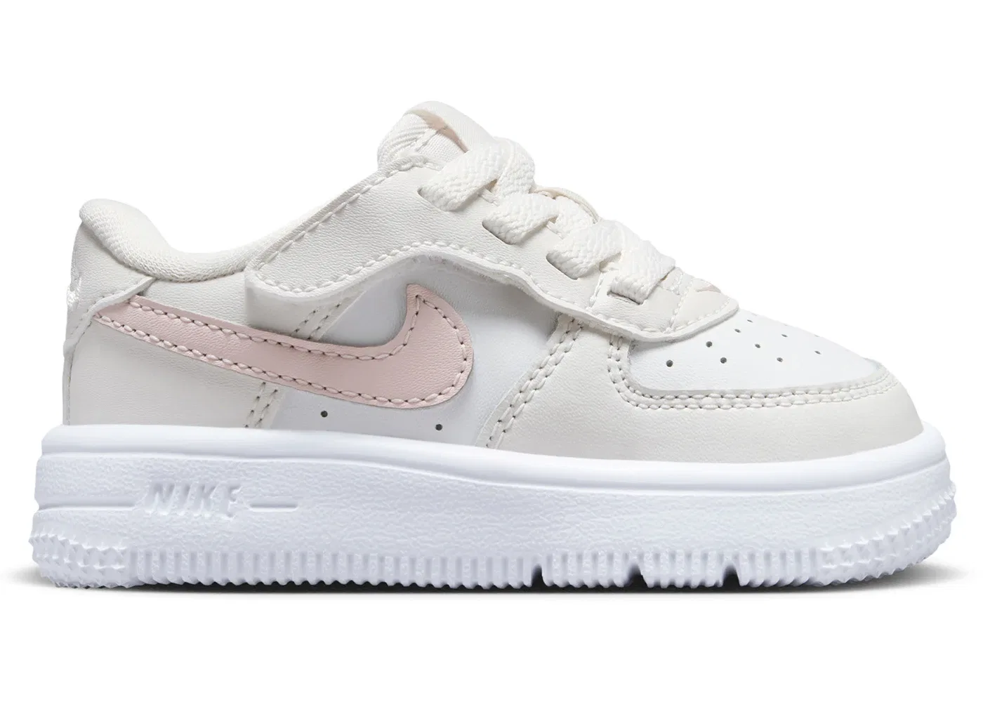 Детские кроссовки Lifestyle Nike Force 1 Low EasyOn, Phantom/Summit White/Echo Pink