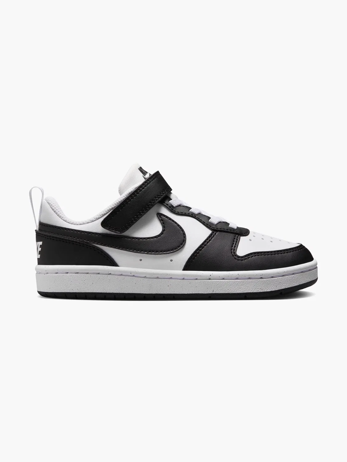 Детские кроссовки с эластичной шнуровкой Nike Court Borough Low Recraft PS, черный