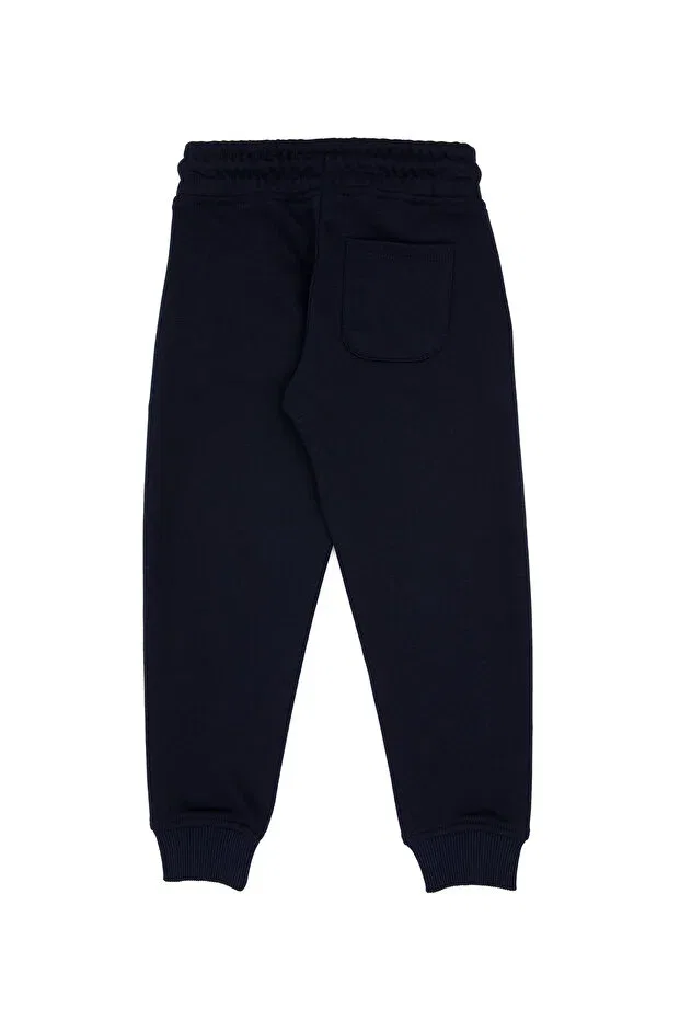 Детские спортивные штаны для мальчиков с принтом U.S. Polo Assn., Navy Blue — фото 3