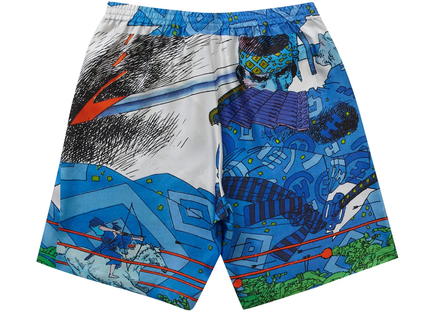 Мужские шорты с принтом Ronin Supreme, Blue — фото 2
