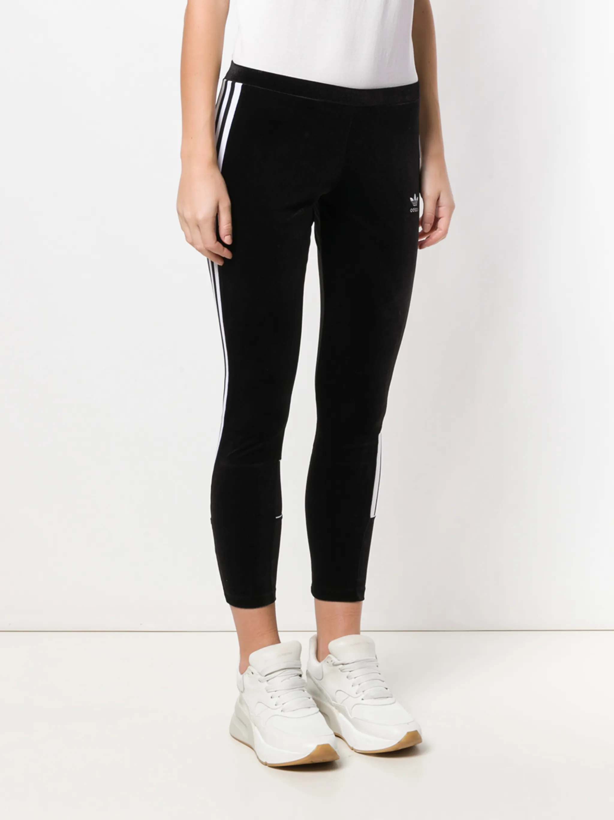 Леггинсы Adidas W, черный — фото 3