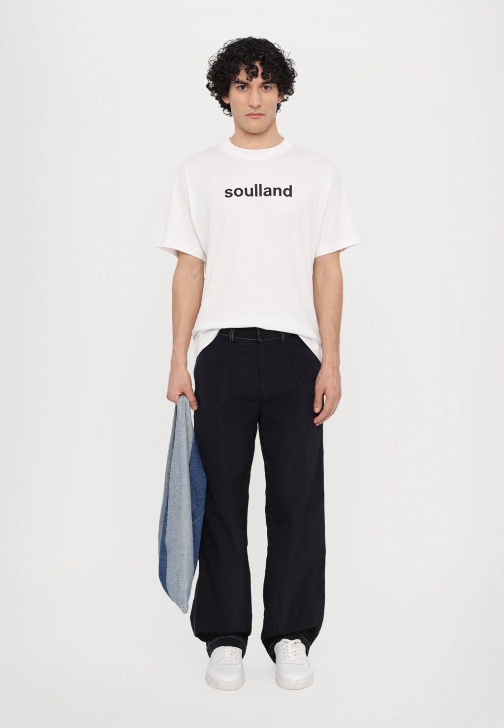 

Футболка с принтом OCEAN UNISEX Soulland, белый
