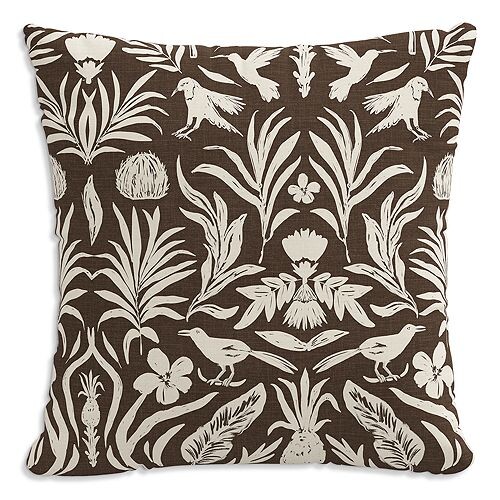

Декоративная подушка с рисунком, 18 x 18 дюймов Sparrow & Wren, цвет Brown