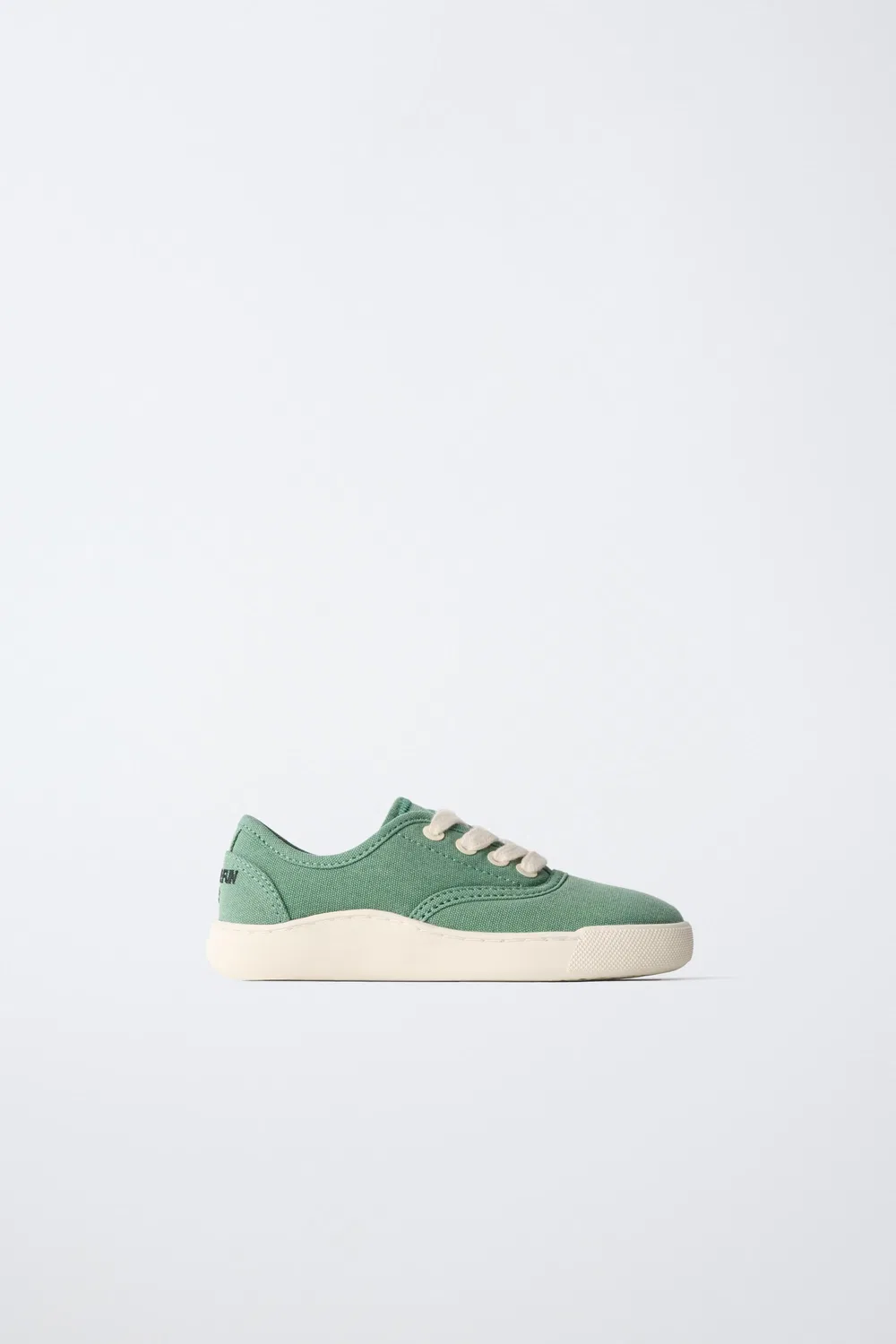 ХЛОПКОВЫЕ КРОССОВКИ ZARA, Green
