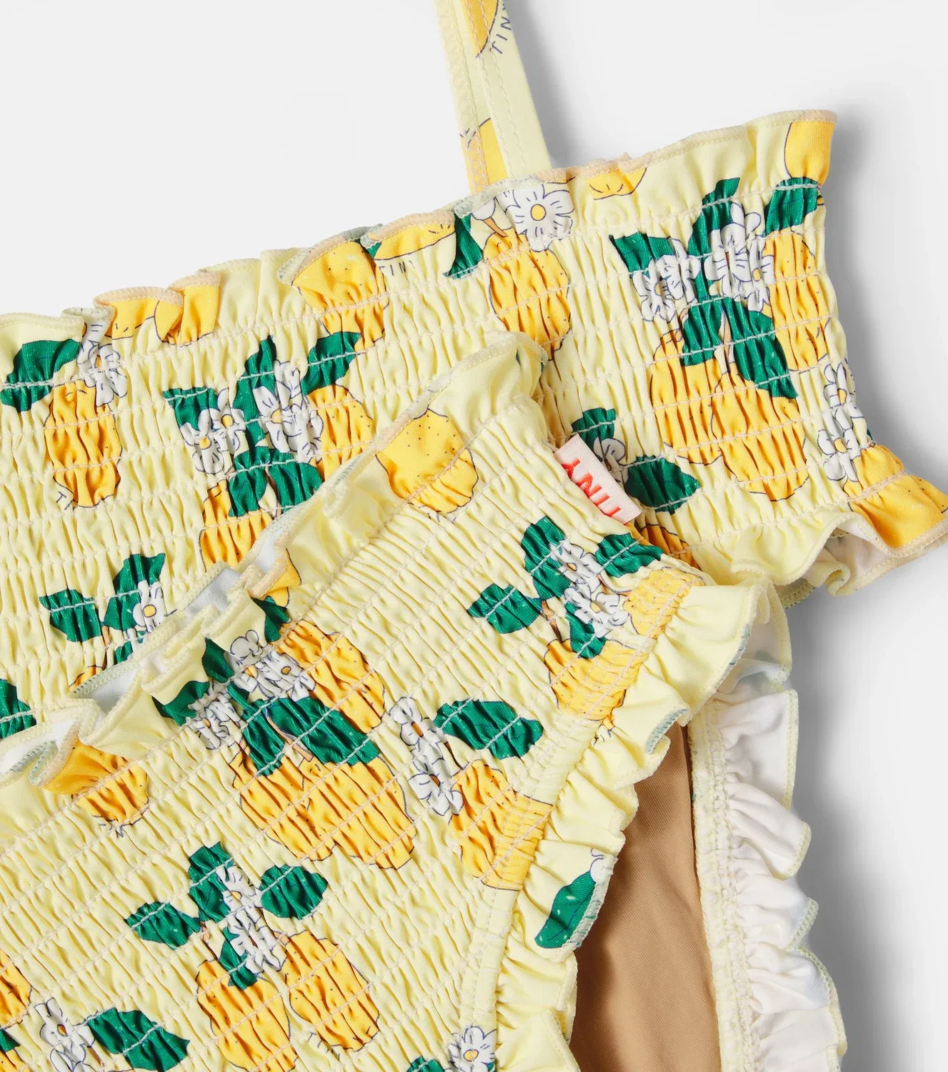 Комплект бикини с вышивкой Tinycottons, Yellow — фото 3
