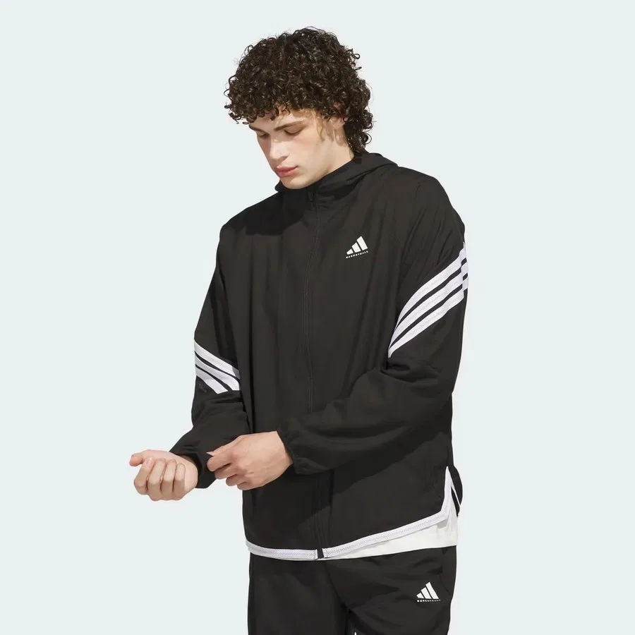 Свитшот с воротником-стойкой Crayz Lite adidas, Черный