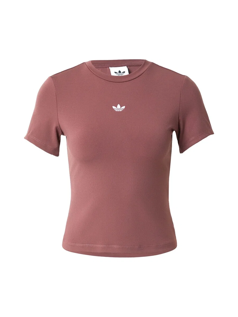 Футболка ADIDAS ORIGINALS 'ESSENTIALS', золотисто-каштановый