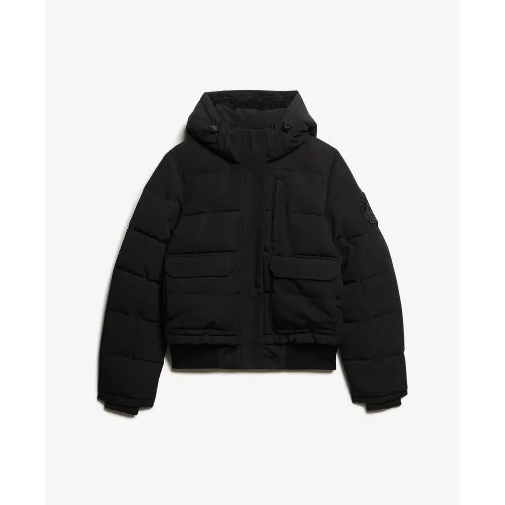 Женская утепленная куртка Superdry Everest, Schwarz