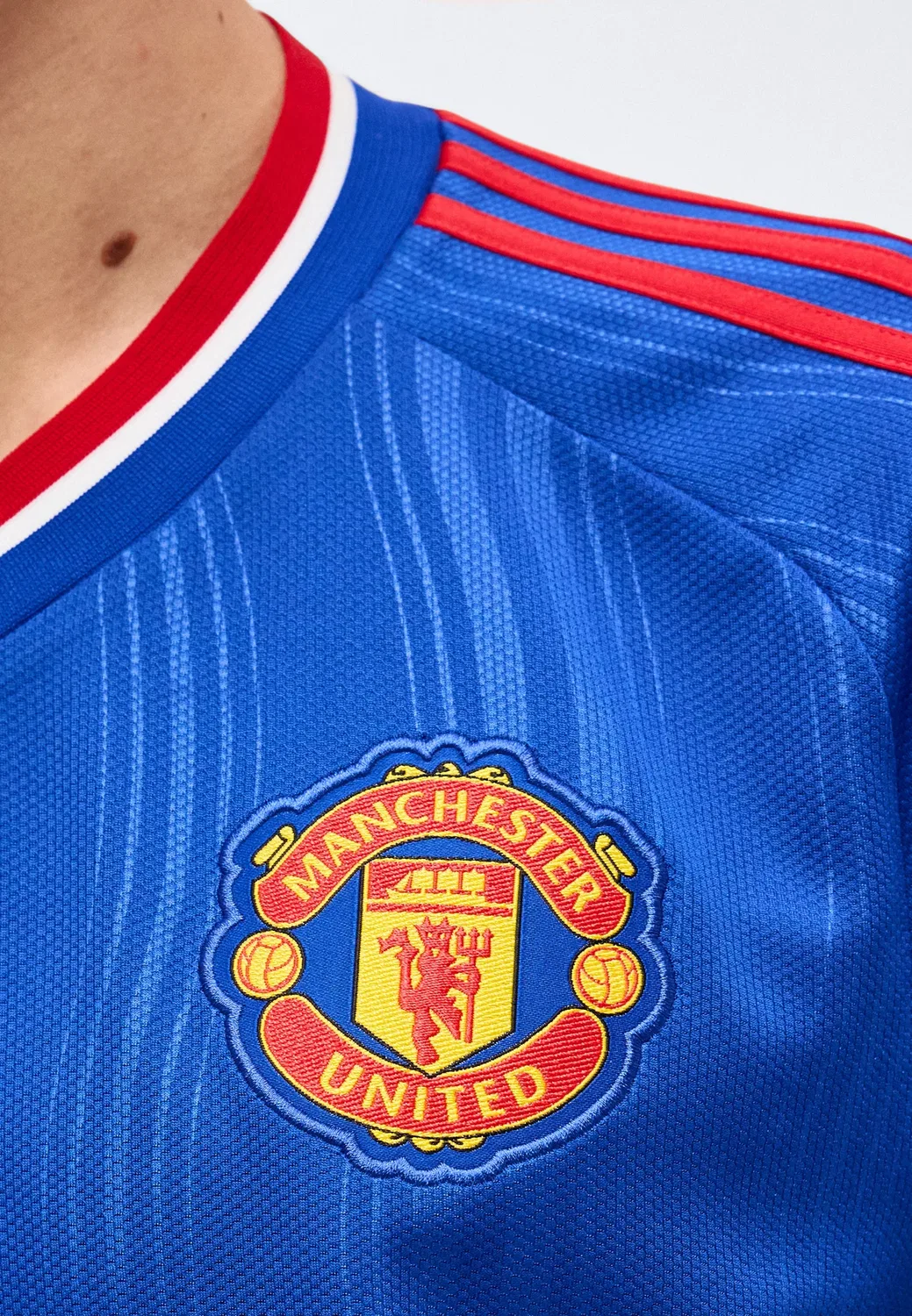 «Манчестер Юнайтед» 26/27 выездной матч - клубная форма Adidas Originals, Team Royal Blue — фото 4