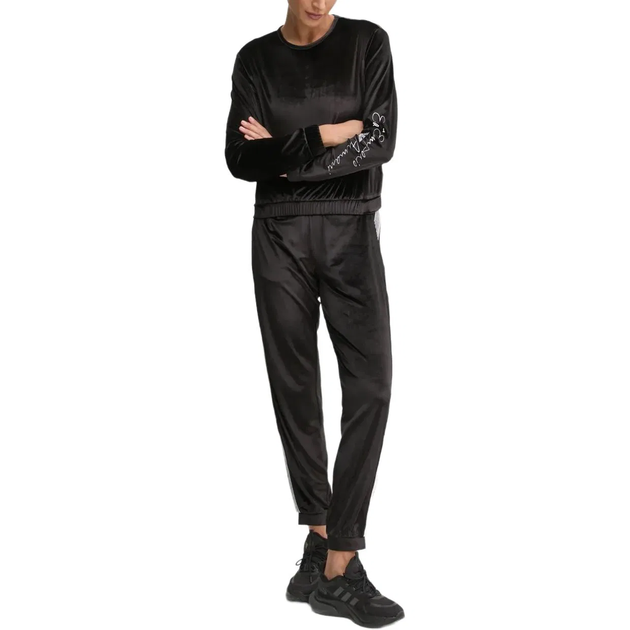Свитшот с длинным рукавом Emporio Armani, Black