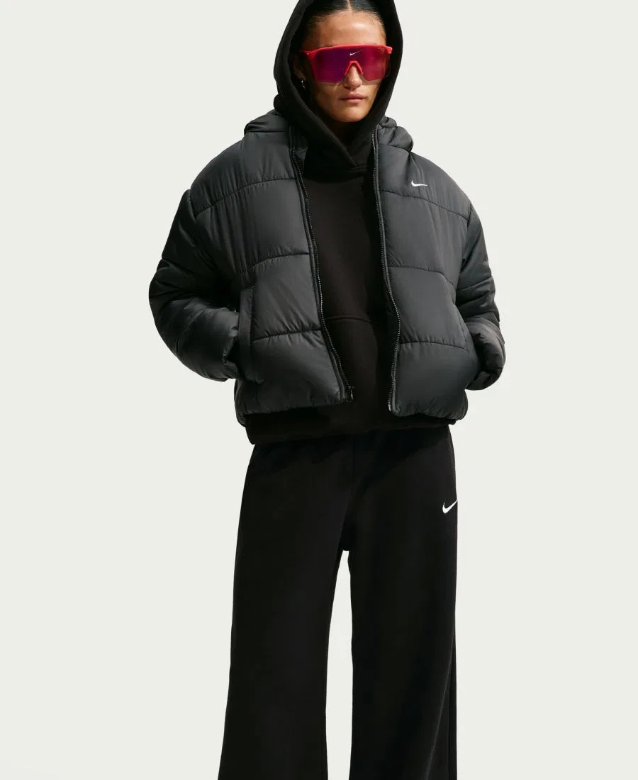 Женские спортивные брюки Nike Studio Fleece, Total Black/Sail — фото 2