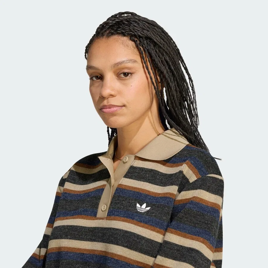 Свитер ADIDAS ORIGINALS черного цвета — фото 4