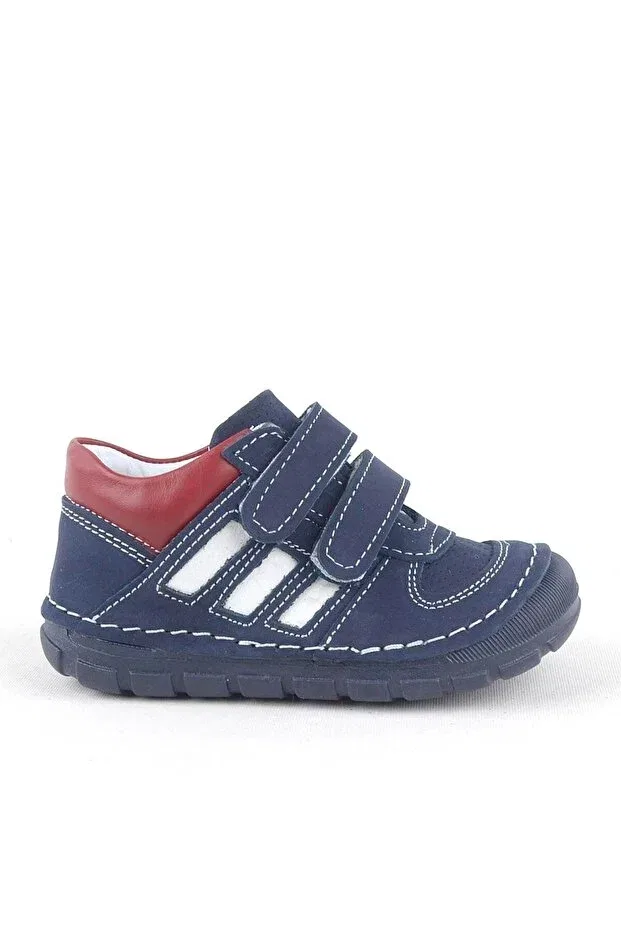 Детские туфли для мальчиков кожаные Grizzy Rakerplus, Navy Blue — фото 2