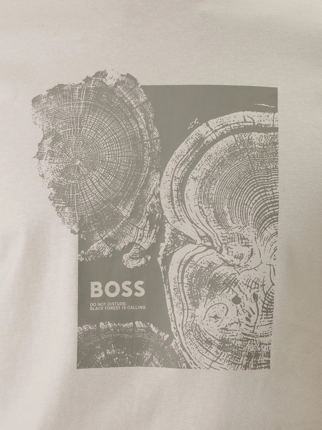 Мужская футболка стандартного кроя Imprint Boss, бежевый — фото 4