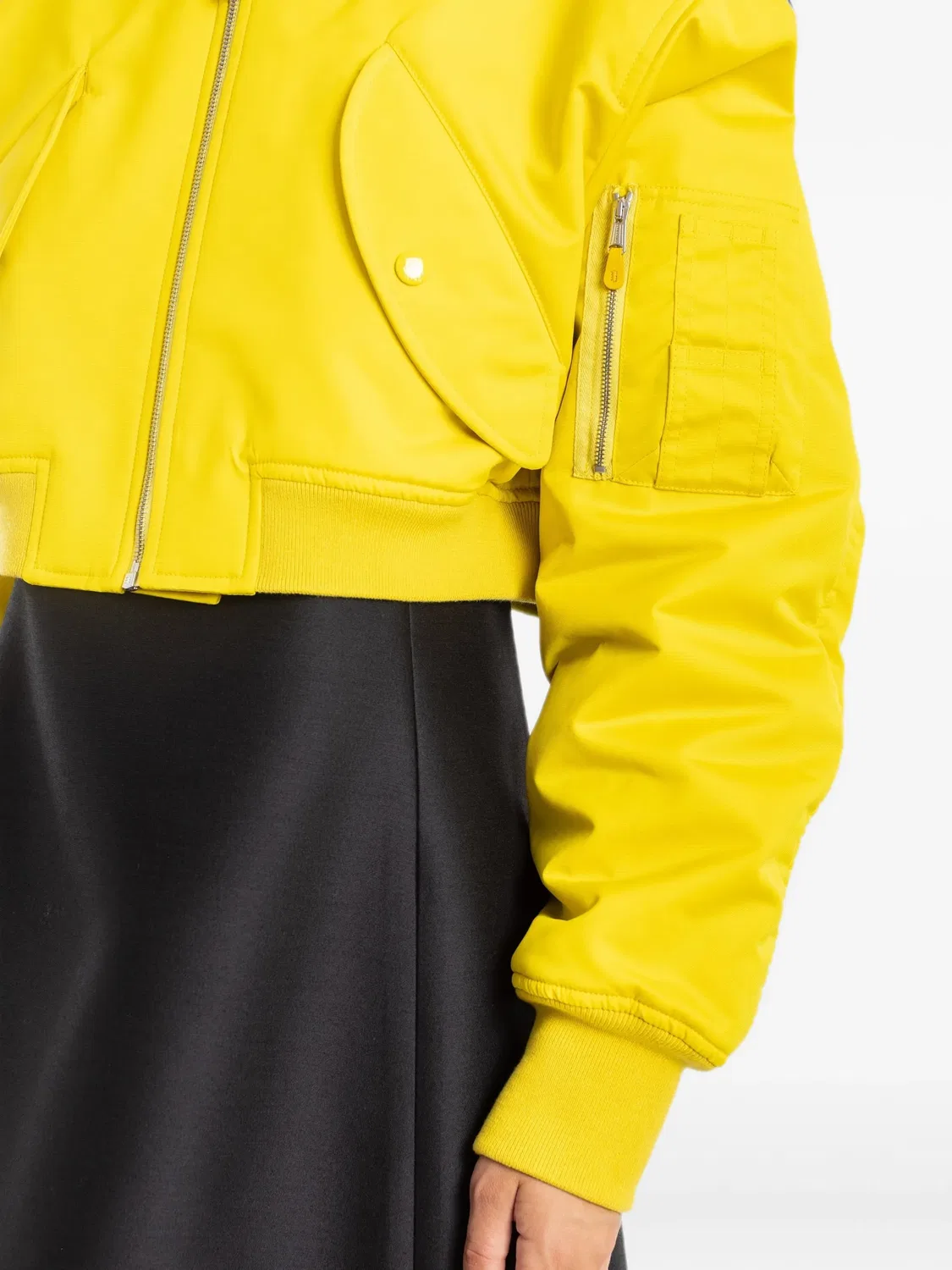 Balenciaga Бомбер желтый — фото 2