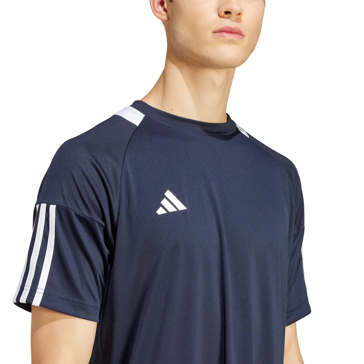 Мужская футболка с коротким рукавом Adidas, темно-синий — фото 3