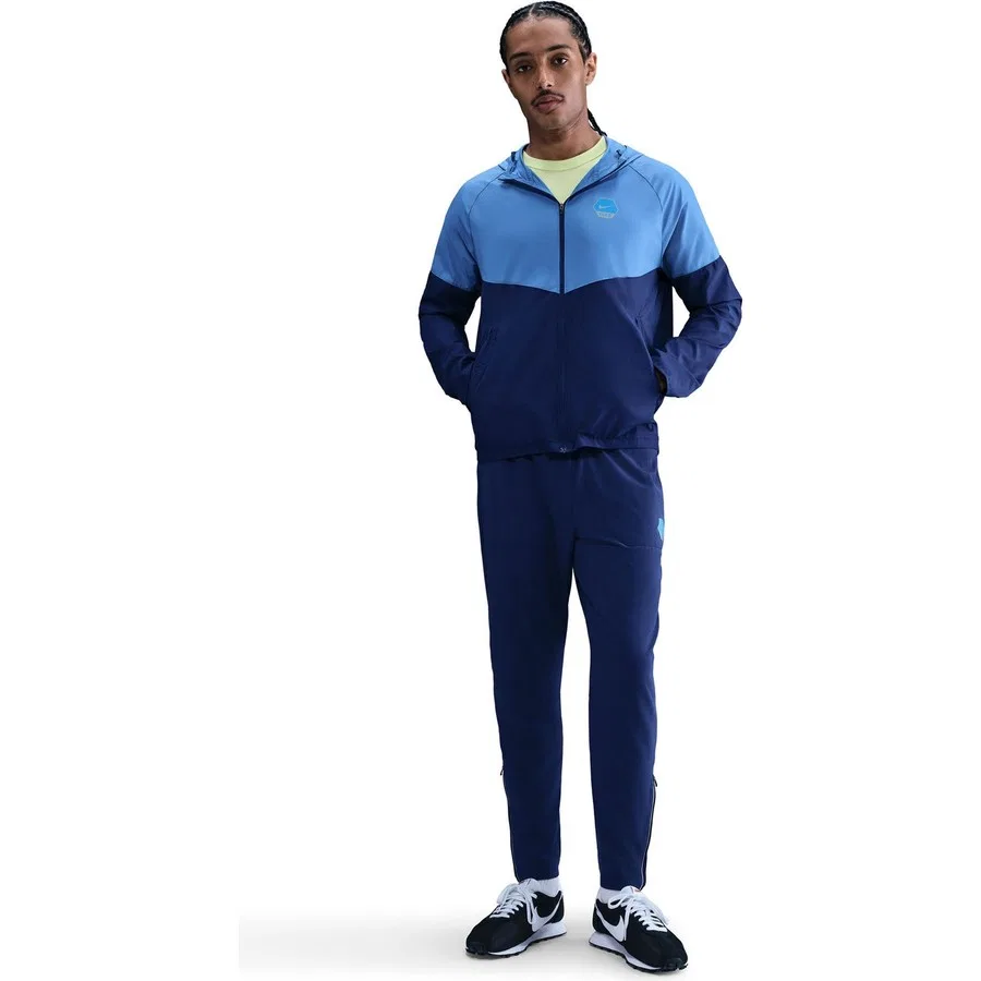 Ветрозащитная куртка Nike Sportswear с длинным рукавом, IH4289 492, Nike, Темно-синий — фото 3