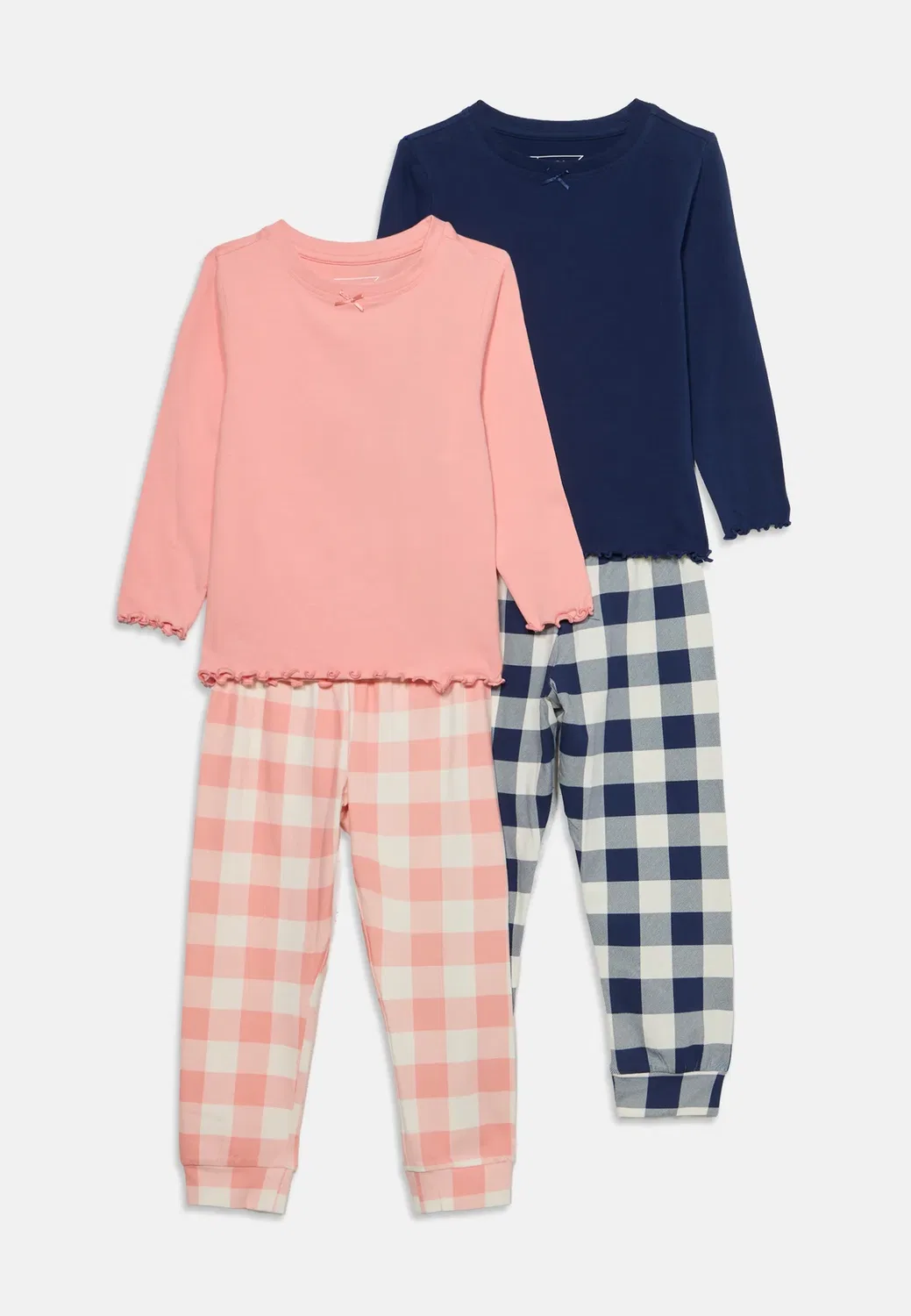 Комплект из 2 пижам Friboo By Zalando, Light Pink/Dark Blue