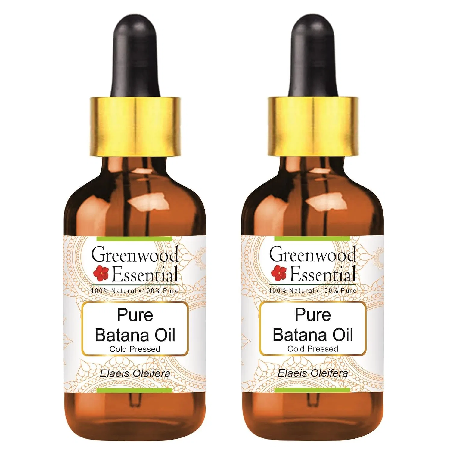 Масло для тела и волос Batana Cold Pressed, Greenwood Essential, набор 2 x 100 мл