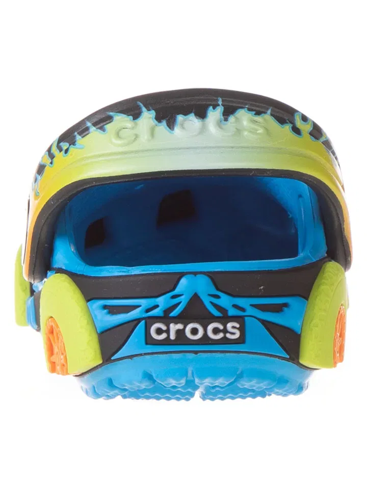 Сабо с принтом IAM Monster Truck Crocs, синий — фото 3
