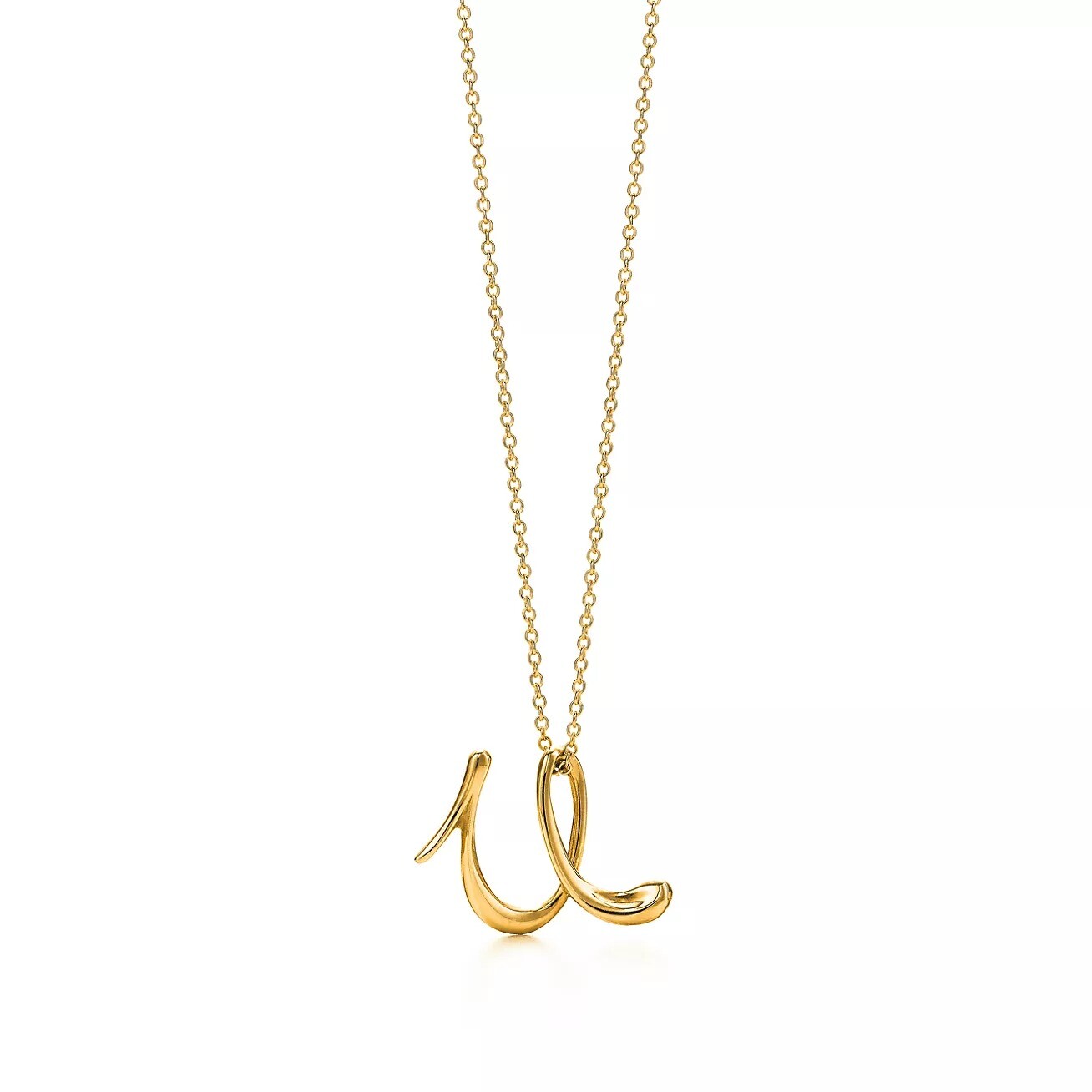 

Колье Tiffany & Co. Letter "U", золото