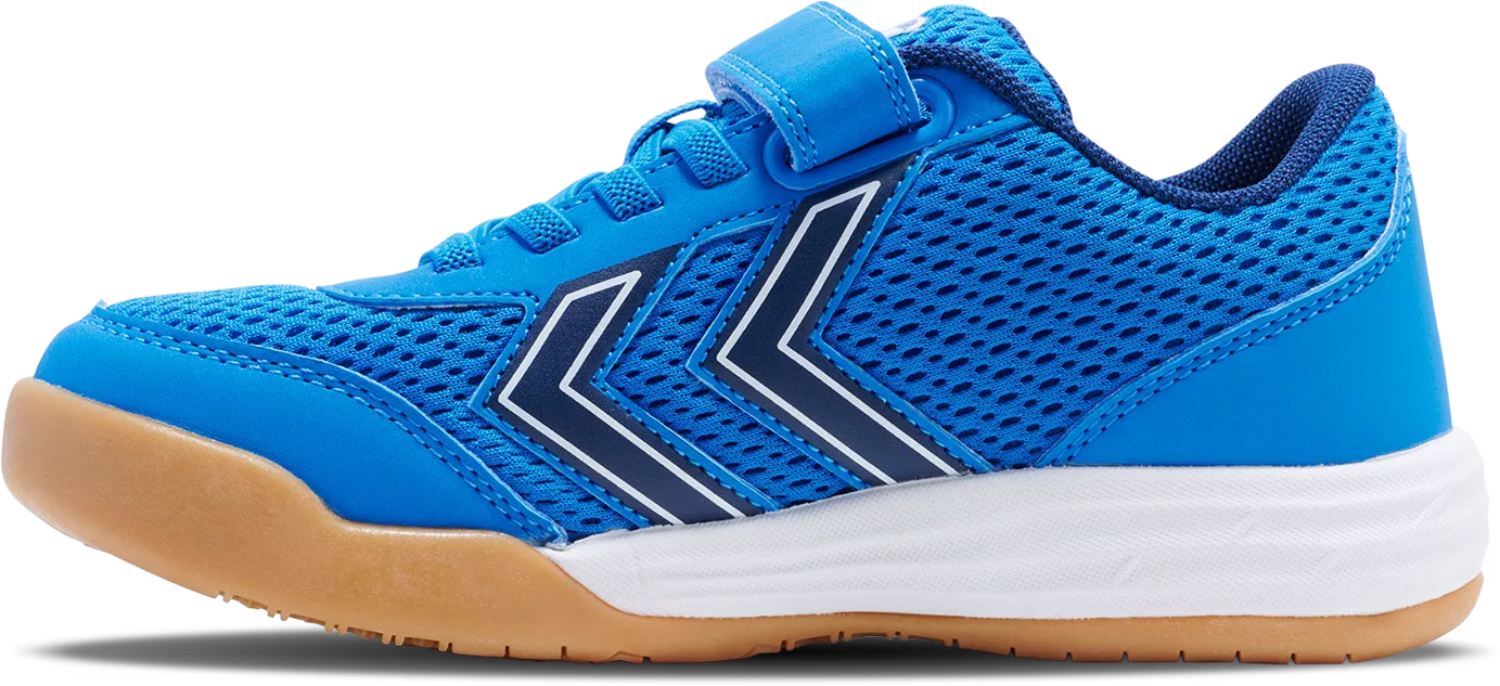 Детские кроссовки для зала hummel MULTIPLAY FLEX VC JR, синий — фото 3