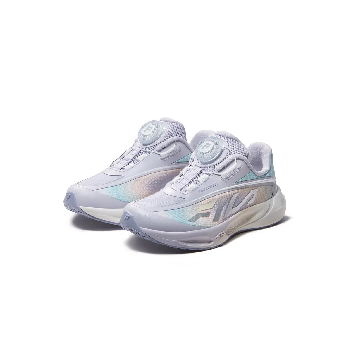 Детские кроссовки FILA KIDS, цвет Lavender Blue/Glass Blue — фото 4
