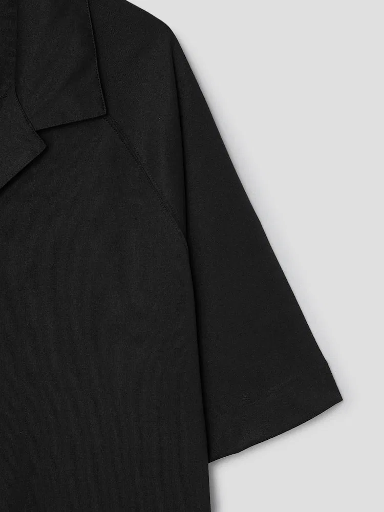Футболка с длинным рукавом, хлопок, модель Classic, Nike JACQUEMUS, Black — фото 4