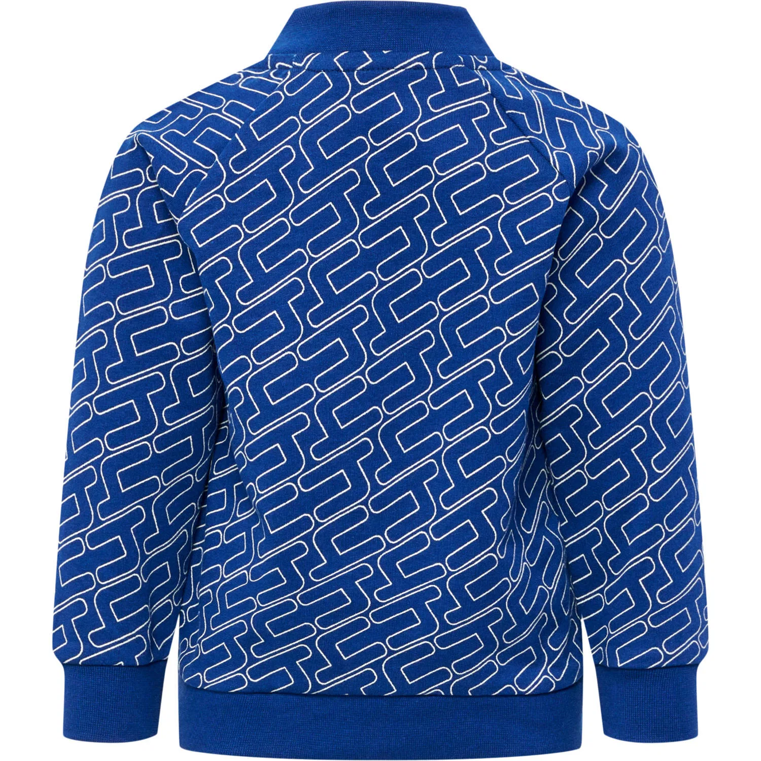 Детская тренировочная куртка с принтом hmlLogun Hummel, Navyblau — фото 2