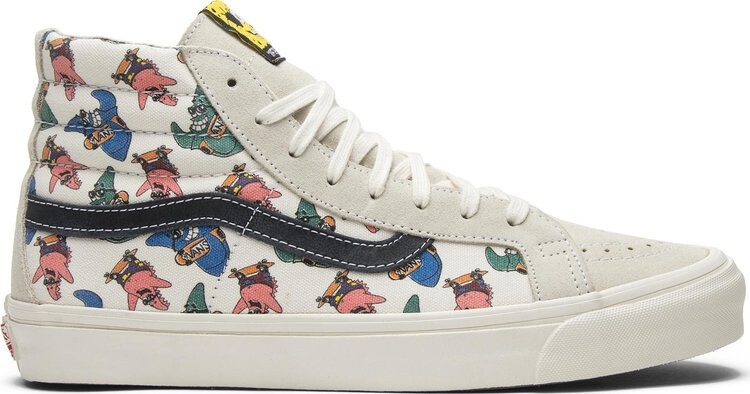 

Кеды Vans OG Sk8-Hi LX Spongebob, белый