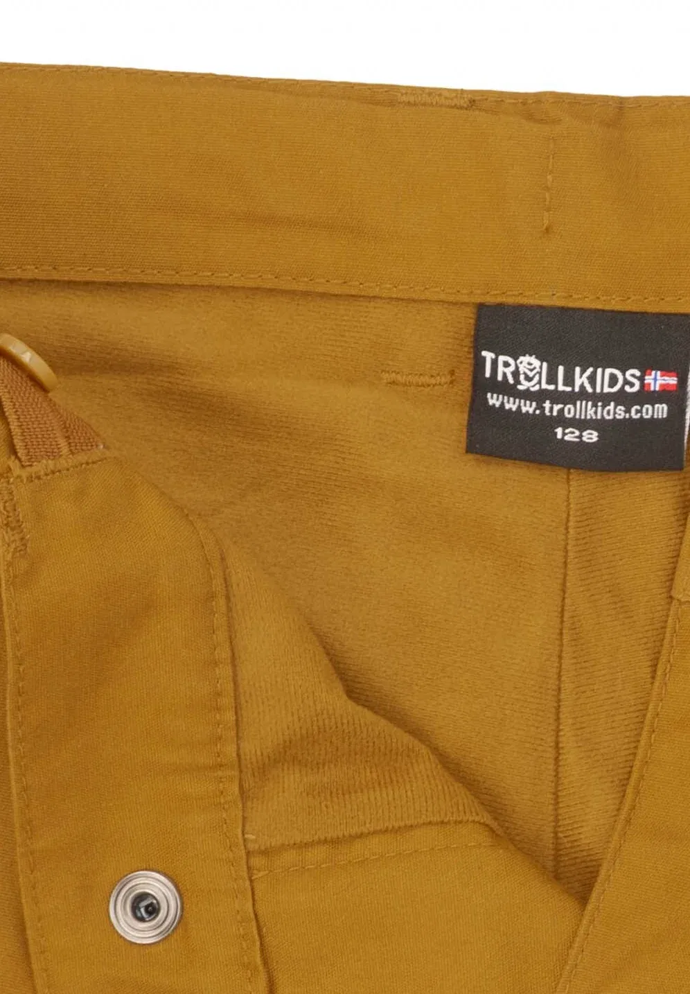 Детские зимние штаны Trollheimen унисекс - штаны для активного отдыха Trollkids, Bronze — фото 3