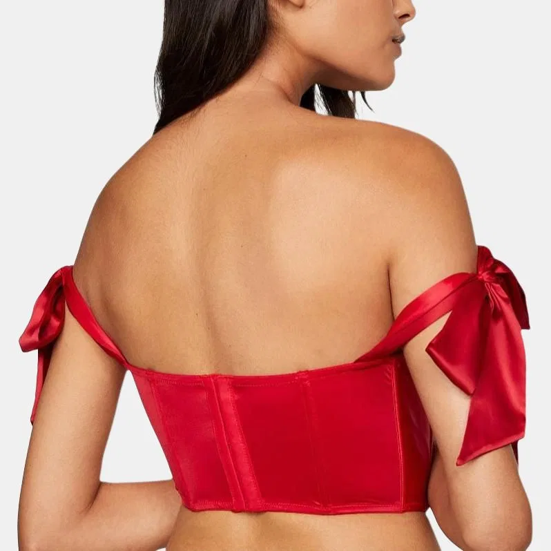 Женское корректирующее белье Victoria's Secret, Красный — фото 4