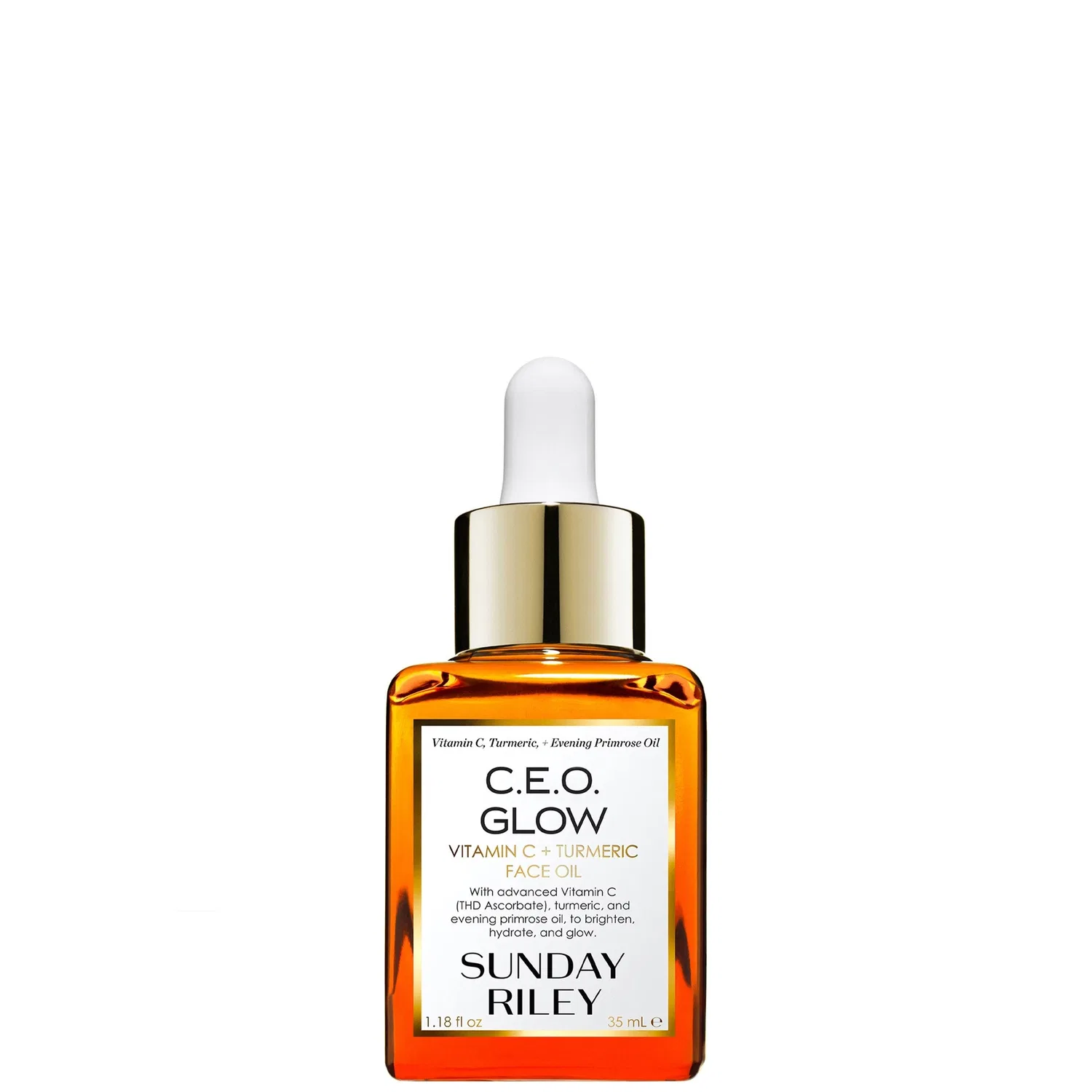 Масло для лица с витамином C и куркумой C.E.O. Glow, 35 мл, Sunday Riley
