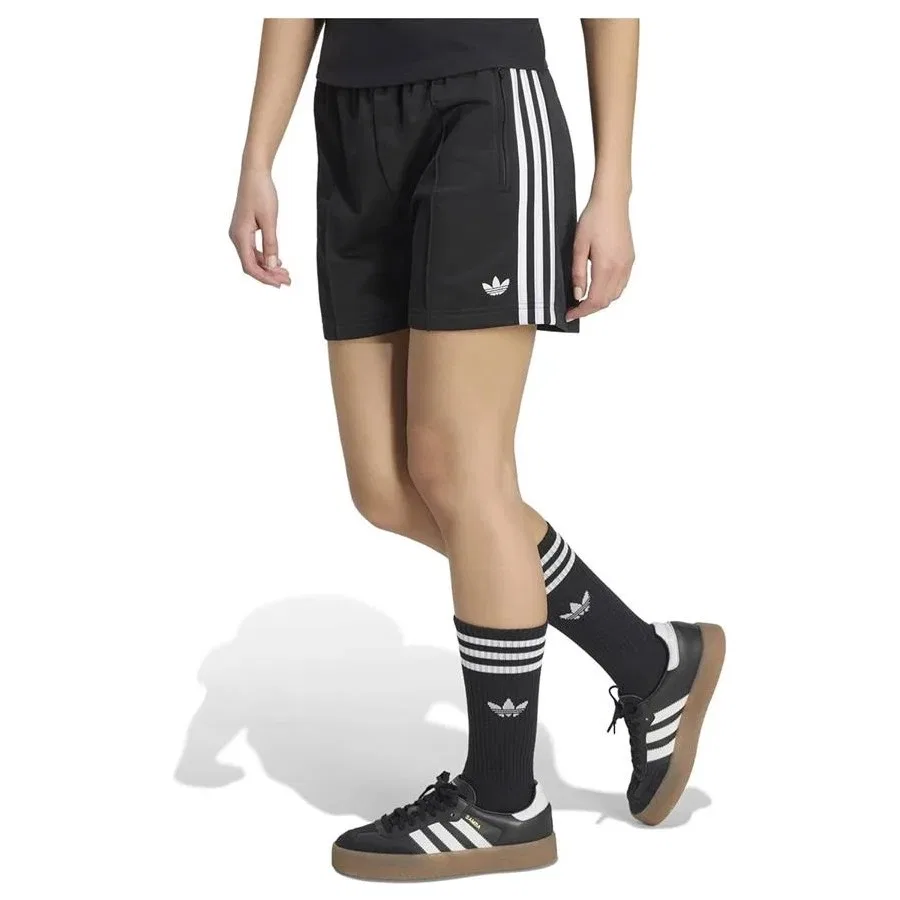 Женские шорты свободного кроя из трикотажа FB Short adidas, Черный — фото 2