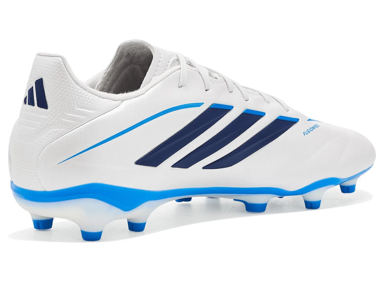 Бутсы Copa Pure Iv League Firm Ground (для маленьких и больших детей) Adidas Kids, Zero Metallic/Dark Blue/Lucid Ray Blue — фото 4
