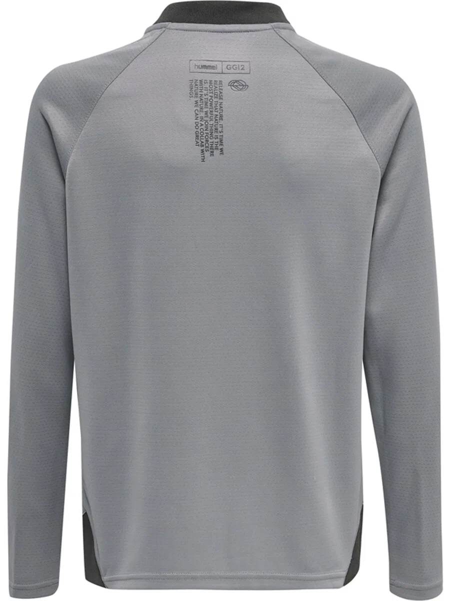 Спортивная футболка Hummel Performance Shirt 'GG12 Action' серого цвета — фото 3