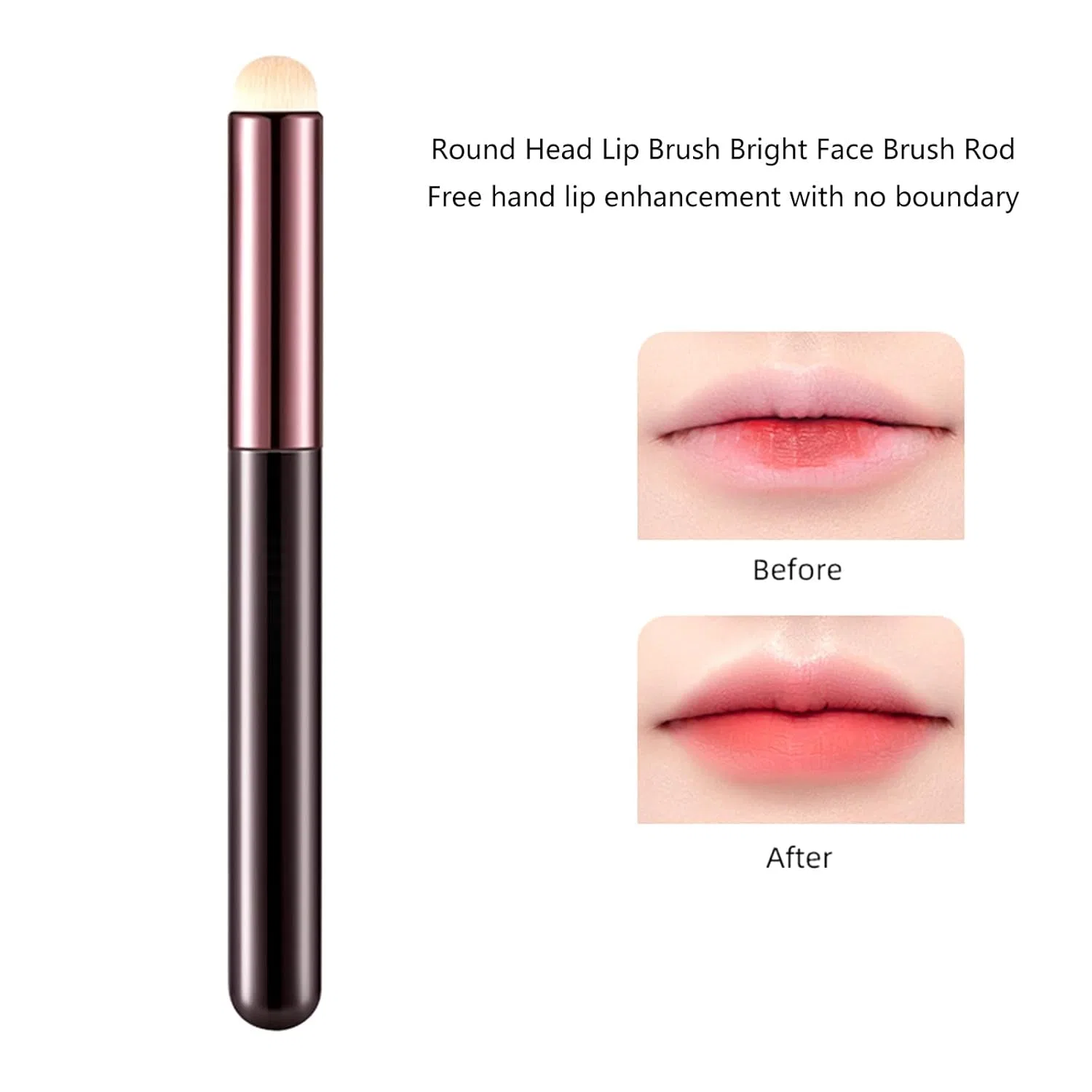 Кисть для губ Travel Lipstick Brush, TEMOOUES — фото 2