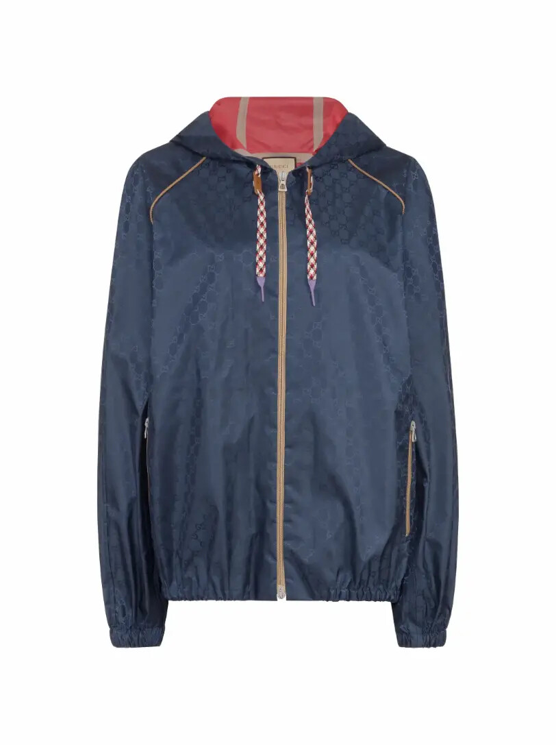 

Ветровка GG Supreme Gucci, Серый, Ветровка GG Supreme Gucci