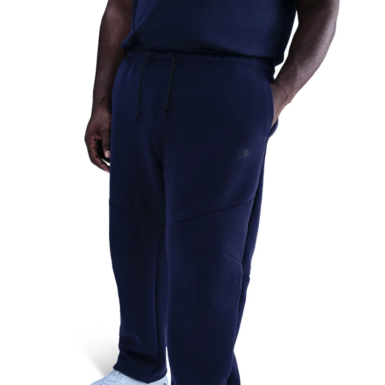 Мужские брюки Tech Fleece Open Hem Nike, цвет Obsidian/Black
