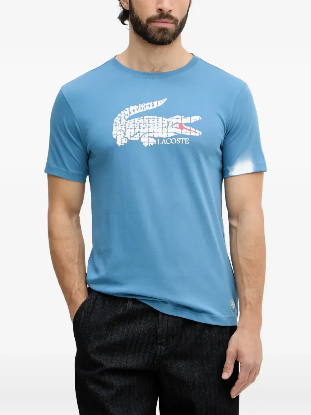 Футболка Roland-Garros с логотипом Lacoste, синий