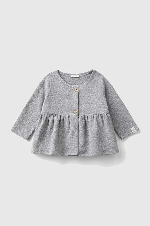 Детское платье для девочек хлопковое United Colors Of Benetton, Gray