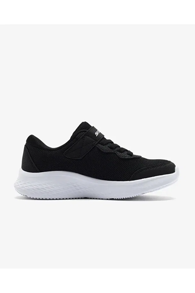 Детские спортивные кроссовки для девочек со шнуровкой Skechers, Black — фото 2