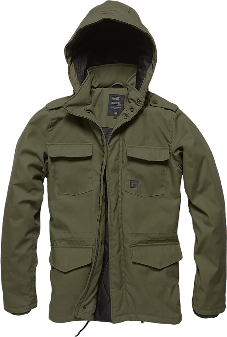 

Куртка Vintage Industries Darren Parka, зеленая, Зеленый, Куртка Vintage Industries Darren Parka, зеленая