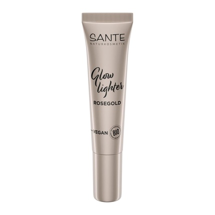 

Жидкий хайлайтер 02 Rosegold Radiant Glow Sante Naturkosmetik