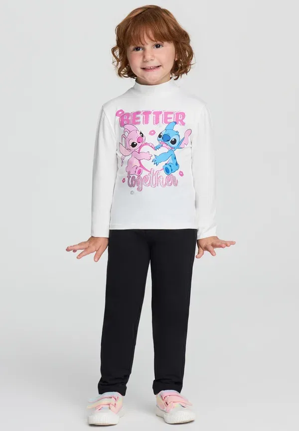 Топ с длинным рукавом с принтом Disney Classics Long sleeved top Terranova, Bianco Lana, белый