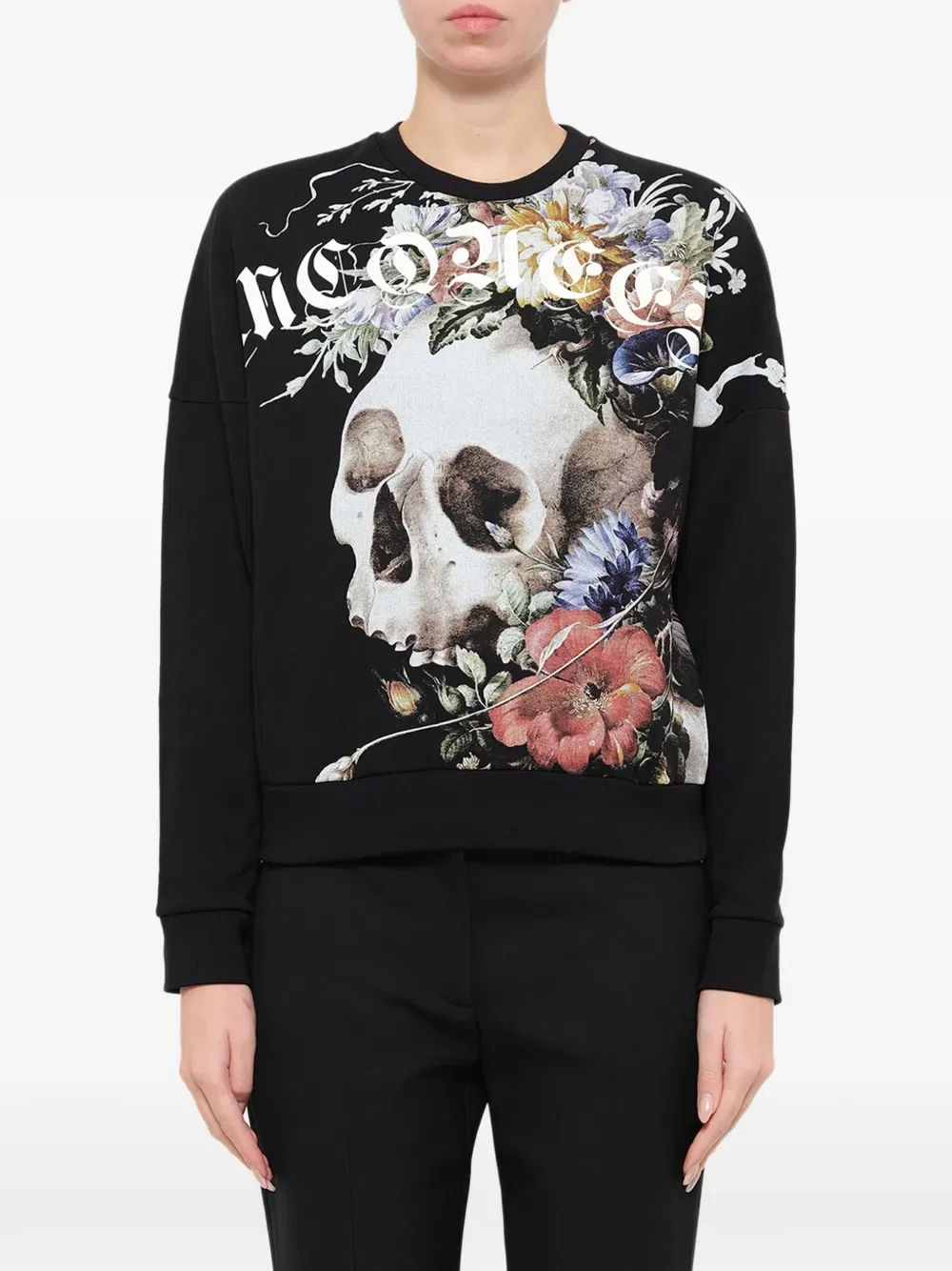 Свитшот Dutch Alexander McQueen, черный