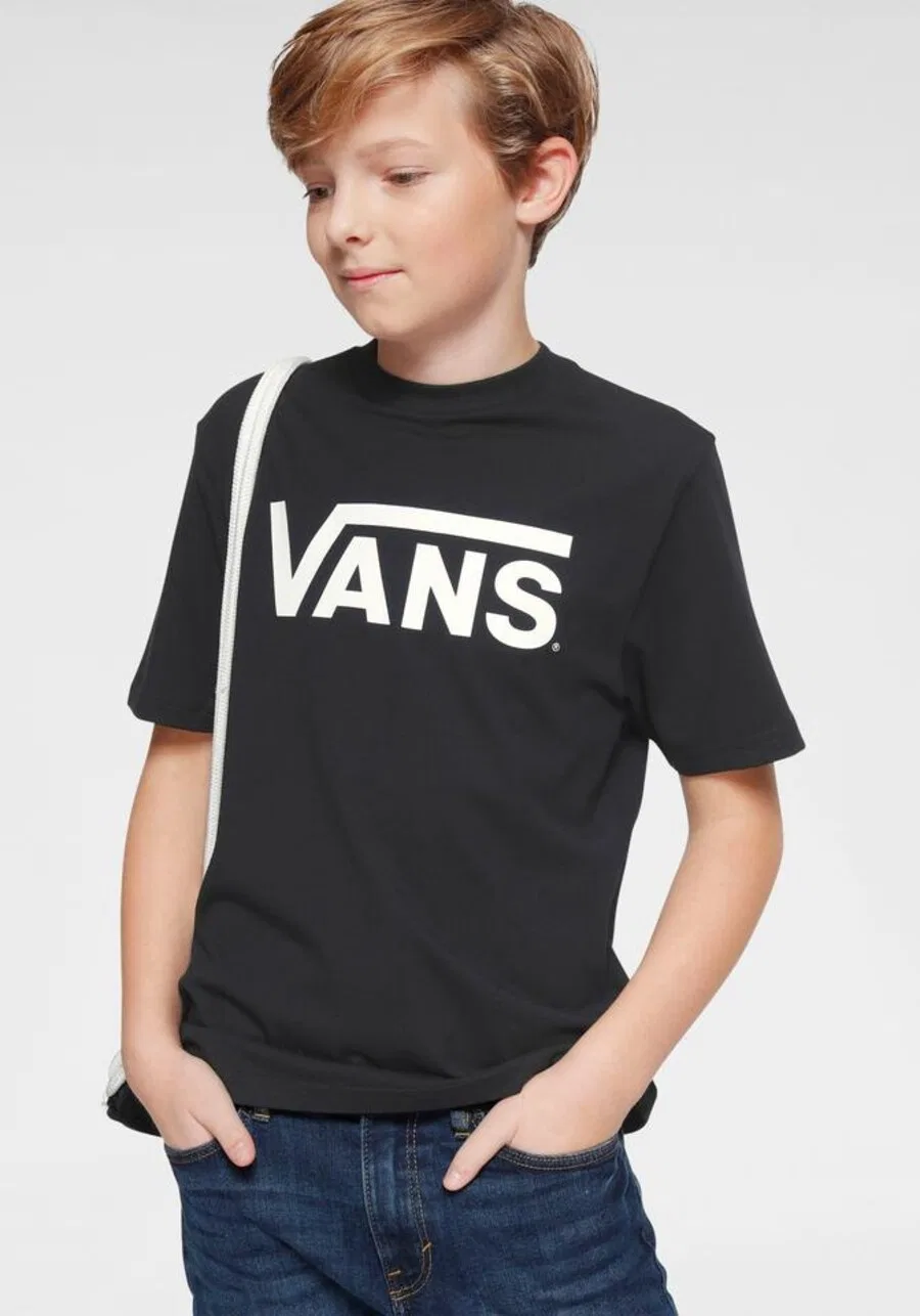 Рубашка VANS Regular fit 'CLASSIC' черного цвета — фото 3