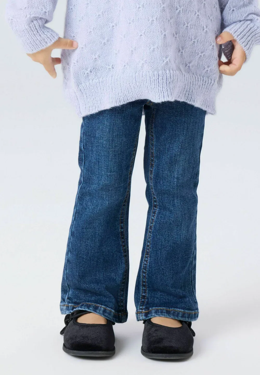 Джинсы-Клеш - джинсы-клеш Name It, Dark Blue Denim — фото 2